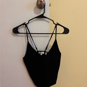 A.L.C. Black Camisole Top